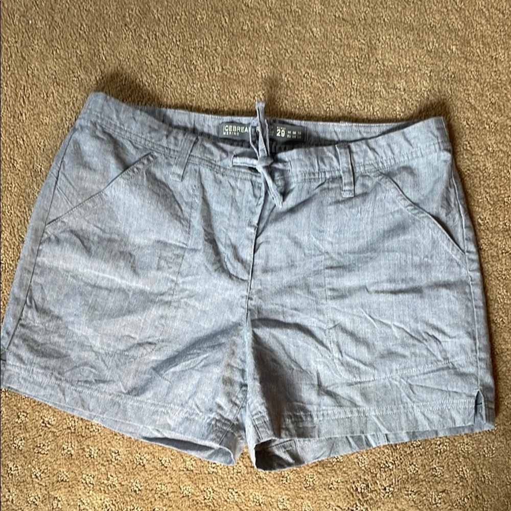 Icebreaker wool blend shorts